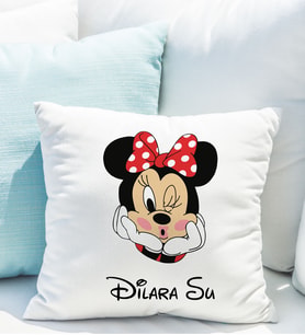 Kişiye Özel Minnie Mouse Yastığı