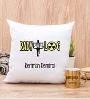 Radyolog Yastık ve Gold Kupa Bardak