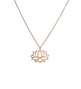 Yaşam Çiçeği Gümüş Kolye inlove Gümüş (Rose)