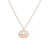 Yaşam Çiçeği Gümüş Kolye inlove Gümüş (Rose)