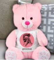 Gülümse Temalı Peluş Ayıcık 50 Cm 82219