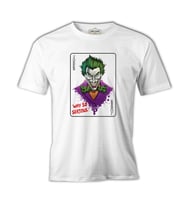 Joker - In Cards Beyaz Erkek Tshirt