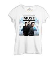Muse - İstanbul Beyaz Kadın Tshirt