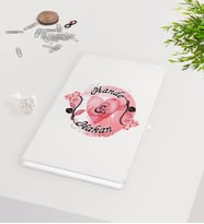 BK Gift Kişiye Özel Sevgililer Günü Beyaz Defter-7