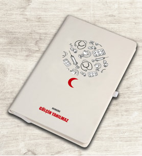 Kişiye Özel Mesleki Hemşire Temalı Defter 81358