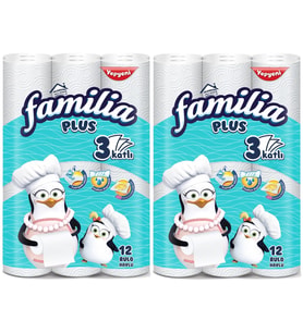 Familia Kağıt Havlu Plus 24 Lü Pk (3 Katlı) (2Pk*12)