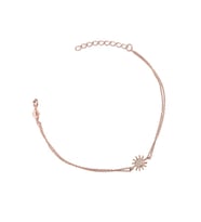 Güneş Gümüş Bileklik İnlove Gümüş Bileklik  (Rose)