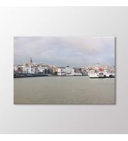 Arty Tablo Galata Kulesi ve Vapurlar Tablo (Karışık)