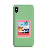 Yeşil Lansman Telefon Kılıfı Iphone XS