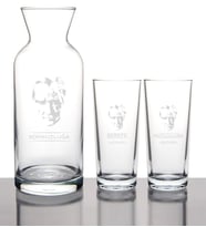 BK Gift Kişiye Özel Atatürk Temalı Rakı Karaf Seti  2