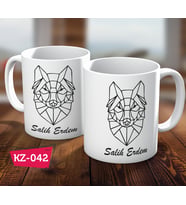 Kişiye Özel İsimli Minimalist Hediye Kupa Bardak