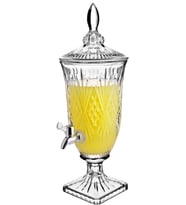 Cam Sebil Musluklu Şerbetlik Parti Damacanası Şerbetlik 2 Litre MD 5