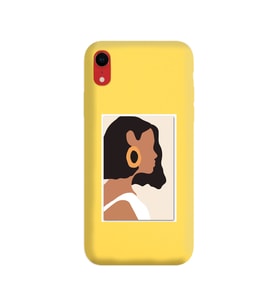 Sarı Lansman Kılıf iPhone XR