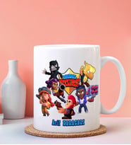 Kişiye Özel Brawl Stars Tasarımlı Beyaz Kupa