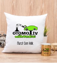 Otomotiv Mühendisi Yastık ve Gold Kupa Bardak