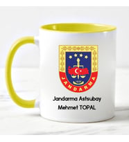 Jandarma Astsubay Kupa Bardağı Sarı