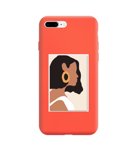 Turuncu Lansman Kılıf iPhone 8 Plus