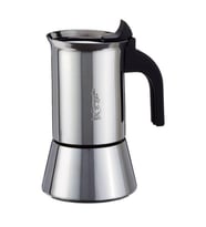 Bialetti Moka Pot Çelik Venüs 4 Cup (Gri)