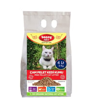 Bonny Nice Organik Kedi Kumu Çam Pellet 2 Kg 4 Lt (10 Paket)