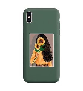 Koyu Yeşil Lansman Telefon Kılıfı Iphone XS