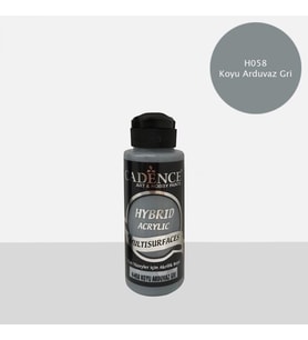 H-058 KOYU ARDUVAZ GRİ 120 ML MULTISURFACE HYBRID AKR. (Karışık)