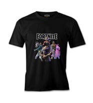Fortnite - Pets Siyah Erkek Tshirt