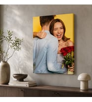 BK Gift Kişiye Özel Fotoğraflı Kanvas Tablo, Ev Hediyesi, Sevgiliye Hediye, Arkadaşa Hediye