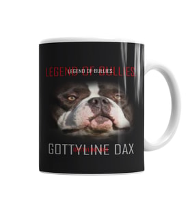 Dax Vetor Pug Köpek Kupa Bardak Porselen