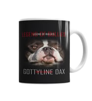 Dax Vetor Pug Köpek Kupa Bardak Porselen