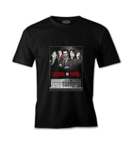 La Casa De Papel - Team Siyah Erkek Tshirt