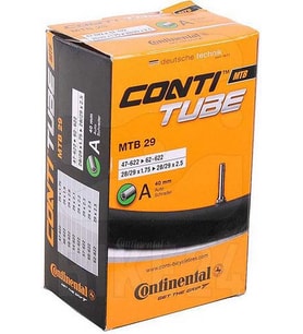 Continental 28/29x1.75-2.50 İç Lastik Kalın Sibop AV40 (Siyah)