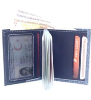 İdeal Premium Erkek Kartlık Cüzdan Siyah