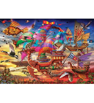 Ks Games 1000 Parça Puzzle The Flight Uçuş