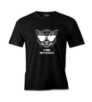 Think Different Siyah Erkek Tshirt