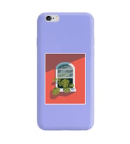 Lila Lansman Telefon Kılıfı Iphone 6