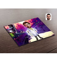 BK Gift Kişiye Özel Erkek Göz Doktoru Karikatürlü Ahşap Puzzle-1