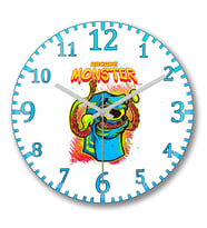 Arcade Monster Duvar Saati Bombeli Gercek Cam