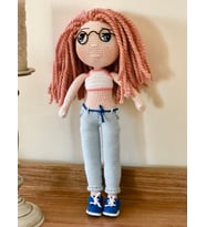 Amigurumi Oyun Arkadaşı Melinda (Krem)