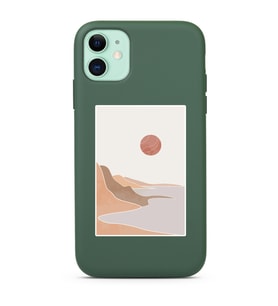 Koyu Yeşil Lansman Telefon Kılıfı