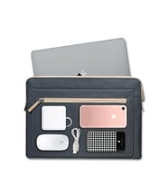 Wiwu MacBook Pro Air Retina Laptop Kese Kılıf Çanta Koruma 13.3 inç Sleevebag Zi (Siyah)