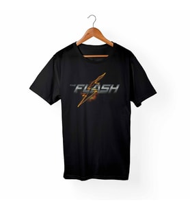 The Flash Çocuk Siyah Tişört