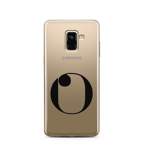Samsung A8 Plus Harf Tasarımlı Telefon Kılıfı O-Harfi 
