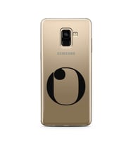 Samsung A8 Plus Harf Tasarımlı Telefon Kılıfı O-Harfi 