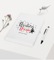 BK Gift Kişiye Özel Hocaların Hocası Temalı Beyaz Defter Kalem Hediye Seti - 2