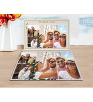 BK Gift Kişiye Özel 4 Fotoğraflı 1000 Parça Profesyonel Puzzle