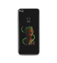 Baby Groot Tasarım Süper Şeffaf Silikon Telefon Kılıfı Huawei P9 Lite 2017 