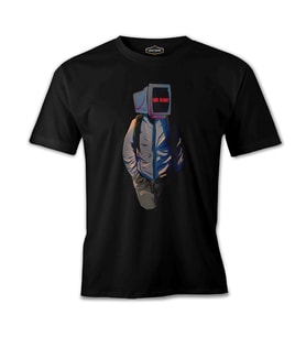 Mr. Robot Siyah Erkek Tshirt