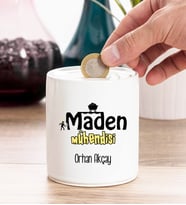 Maden Mühendisi Kişiye Özel Kumbara