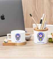 Polis Amblemli Fincan Ve Kalemlik İkili Hediye Set