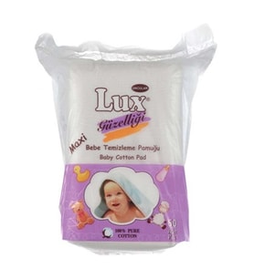 Lüx Bebek Temizleme Pamuğu 60 Adet Tekli Pk
